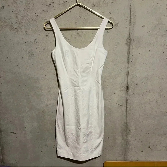 Club Monaco Bodycon Sheath Dress Size 0 Exposed Back Zipper Lined - Picture 1 of 13